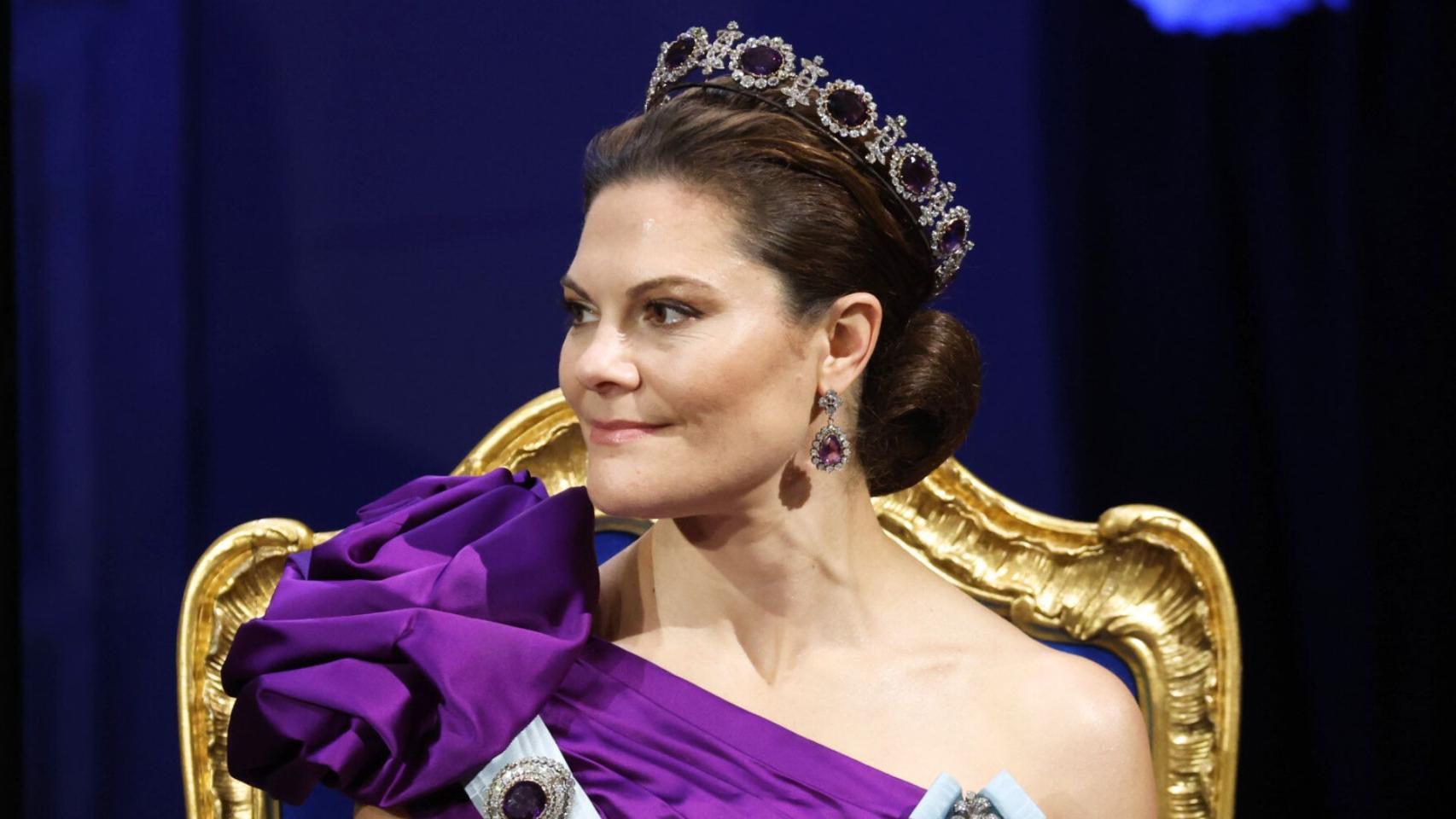 La princesa heredera, en la gala.