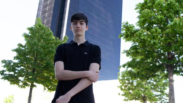 El joven Anas Andalaoussi.