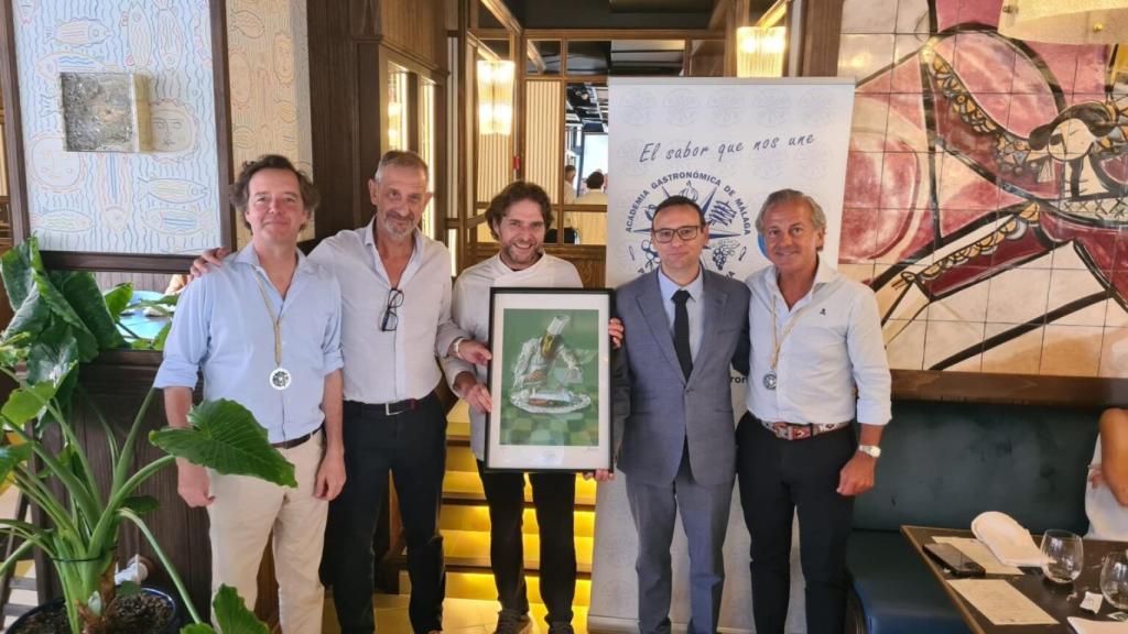 Reconocimiento a Promesa como el mejor restaurante del año en Málaga.