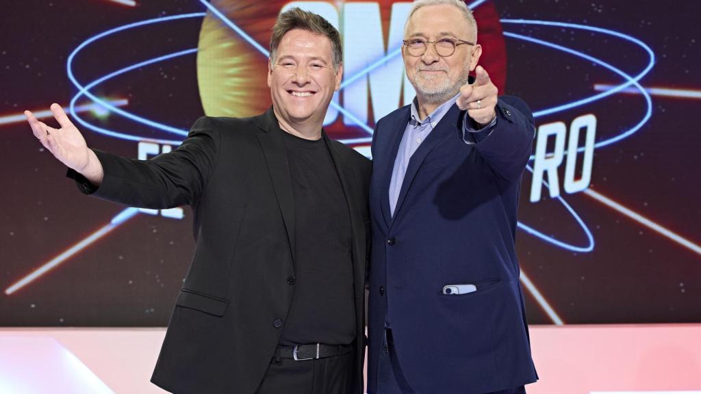 Xavier Sardà y Carlos Latre.