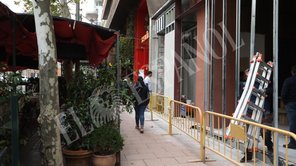 Fachada de Rhudo, el nuevo local de Álex González y Miguel Ángel Silvestre.