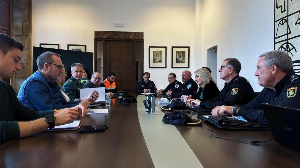 Junta Local de Seguridad. Foto: Ayuntamiento de Toledo.