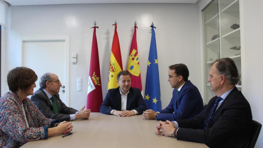 Encuentro institucional entre Globalcaja y el Ayuntamiento de Albacete.