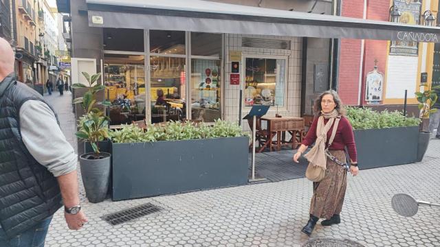 La terraza de Cañabota, en el Centro de Sevilla.