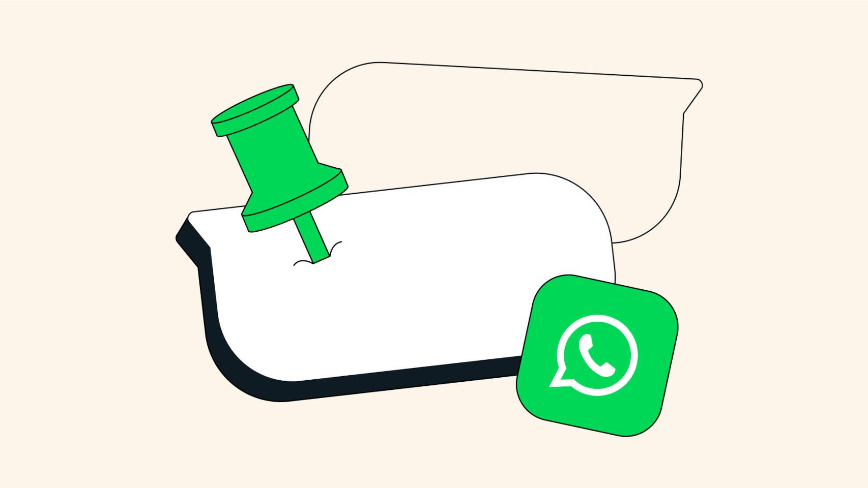 Mensajes fijados de WhatsApp
