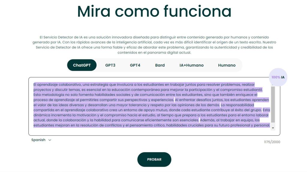 Análisis de texto en Plag