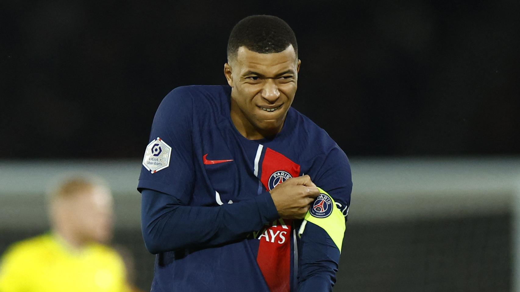 Kylian Mbappé, con el PSG