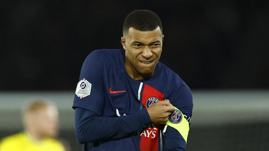 Kylian Mbappé, con el PSG