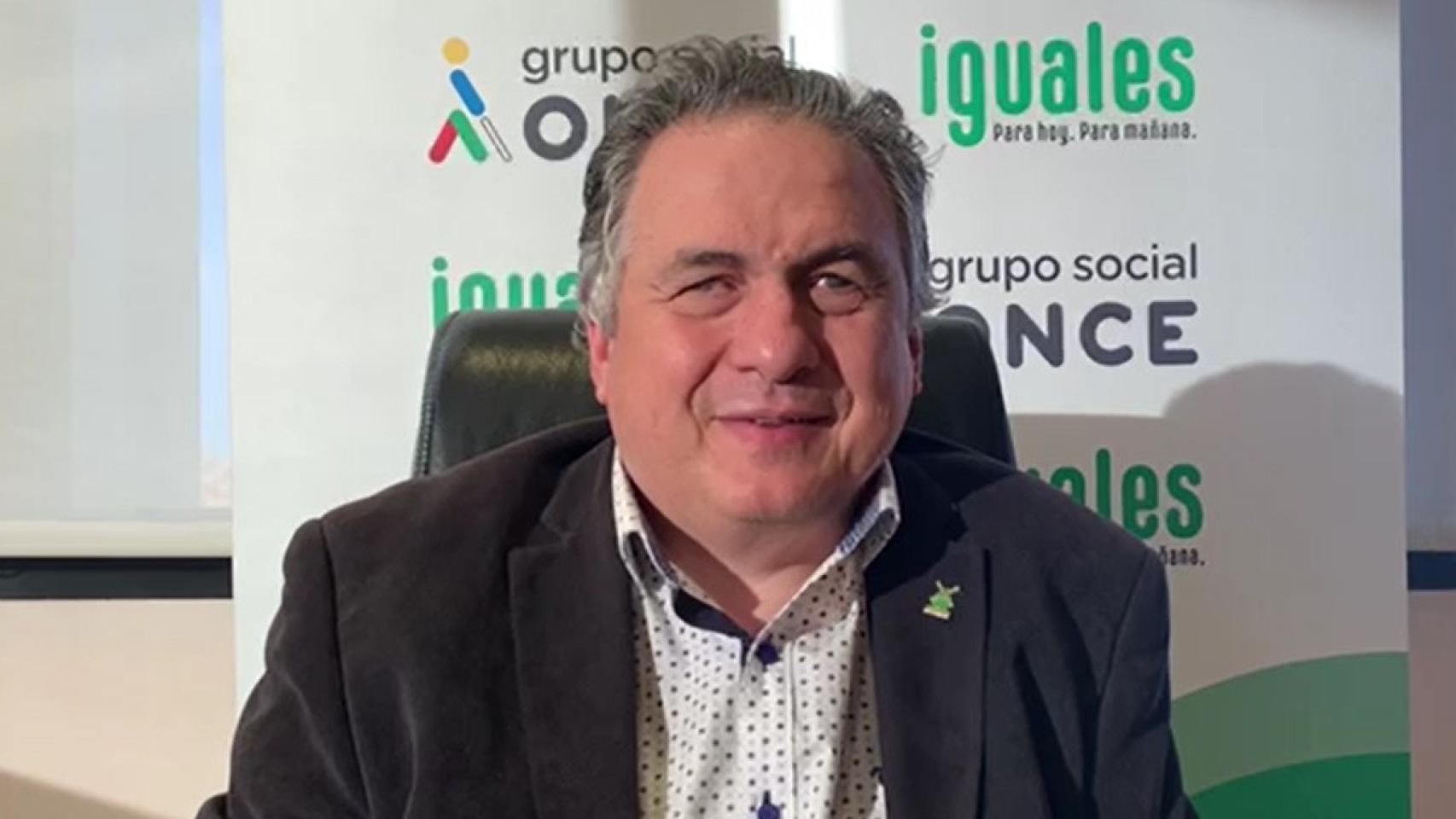 Carlos Javier Hernández Yebra, delegado de ONCE en Castilla-La Mancha.