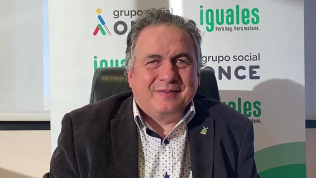 Carlos Javier Hernández Yebra, delegado de ONCE en Castilla-La Mancha.