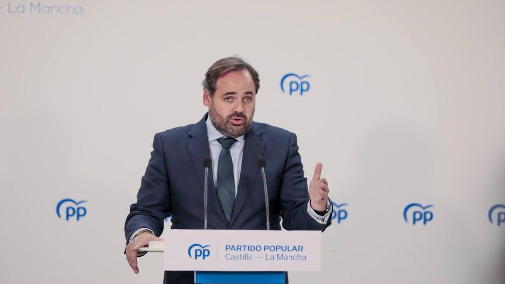 Paco Núñez este martes en rueda de prensa.