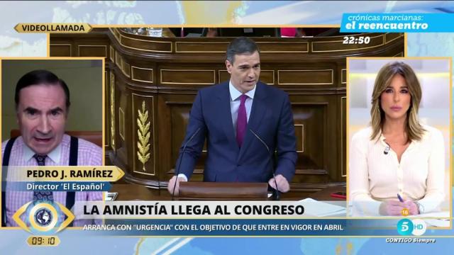 Pedro J. Ramírez este martes en 'La Mirada Crítica'.