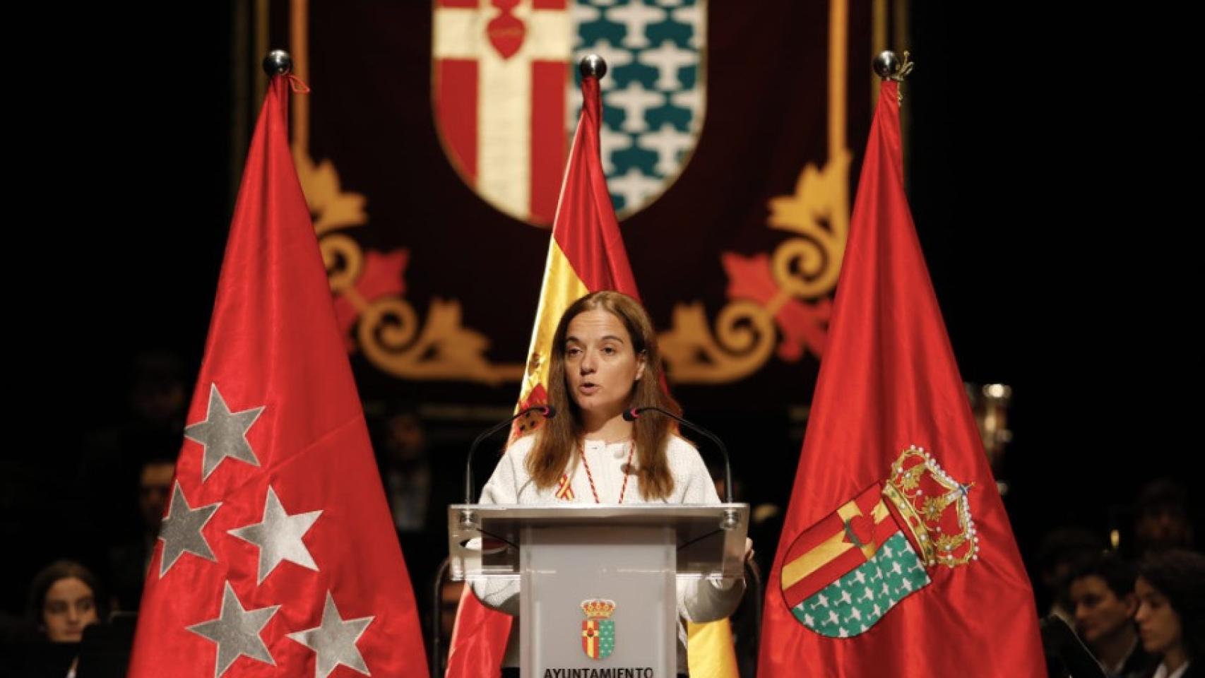La alcaldesa socialista Sara Hernández.