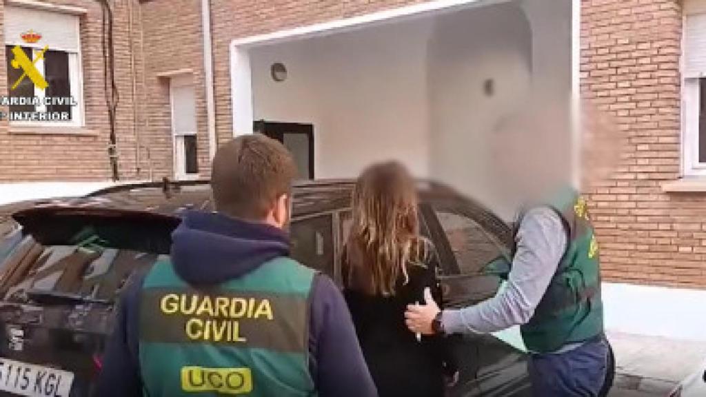Una imagen de la detención.