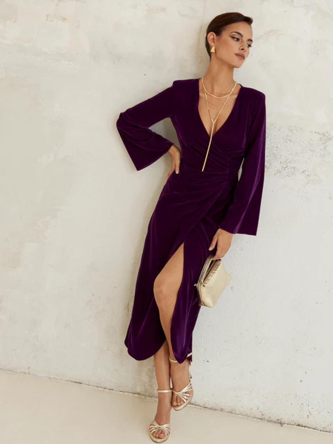 Vestido Amatista Morado