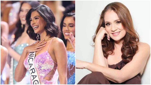 Sheynnis Palacios, la nicaragüense ganadora de Miss Universo, y Karen Celebertti, exjefa de la franquicia en el país.