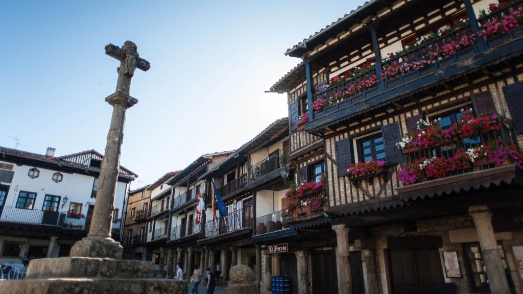 Una de las plazas más emblemáticas de La Alberca