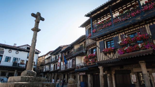 Una de las plazas más emblemáticas de La Alberca