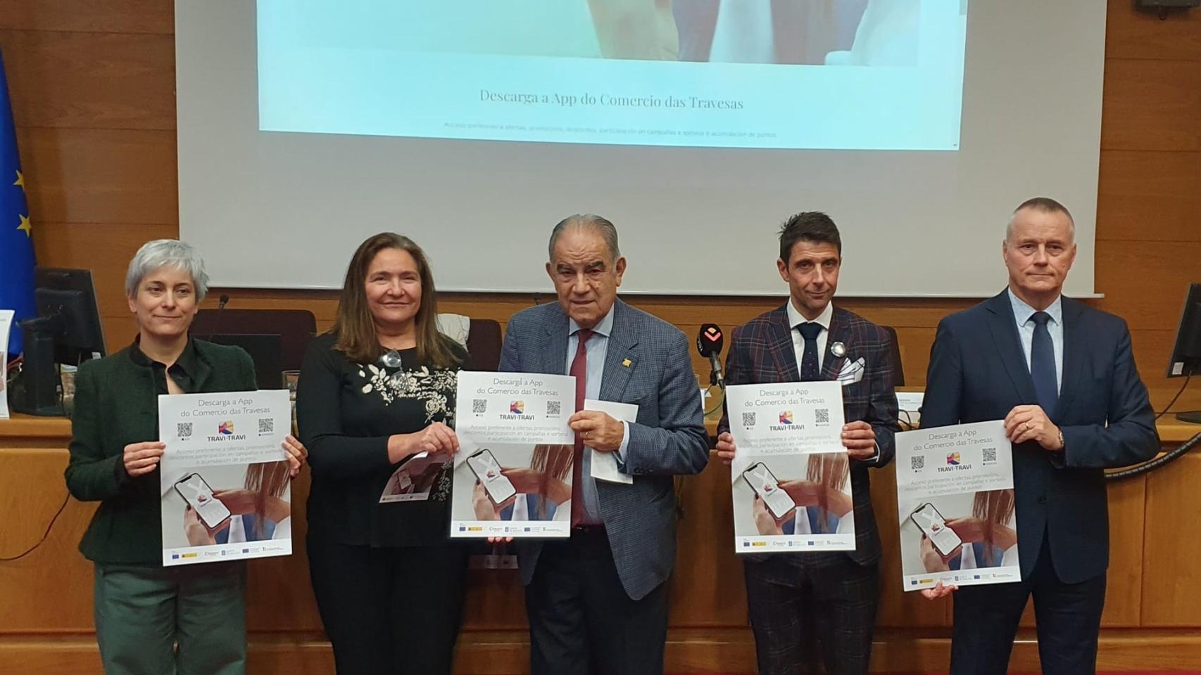 Imagen de la presentación en la sede de la Cámara de Comercio.