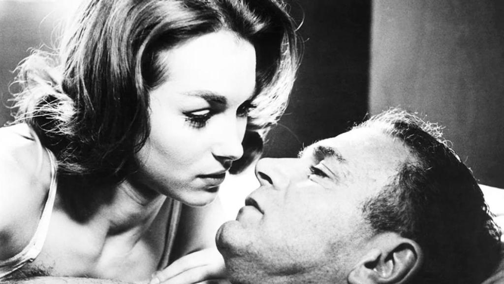 Shirley Anne Field y Laurence Olivier en 'El animador'