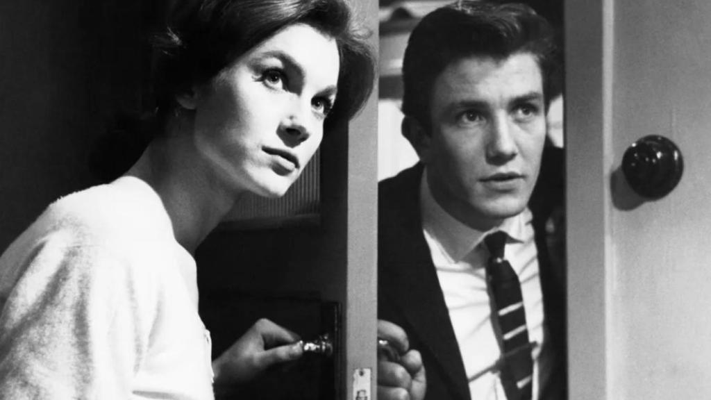 Shirley Anne Field y Albert Finney en 'Sábado noche, domingo mañana '