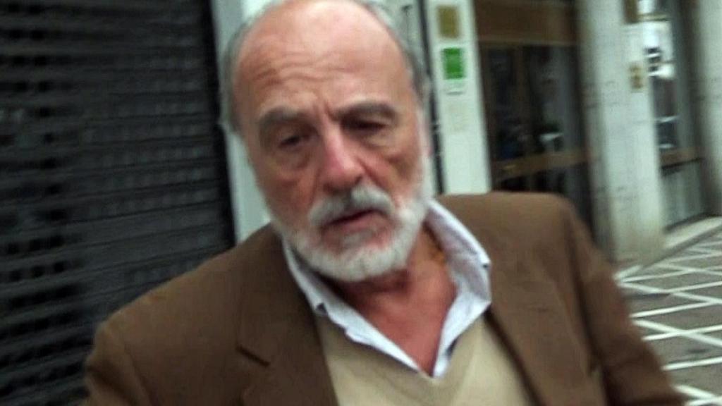 Miguel Ángel Otte captado por las cámaras.