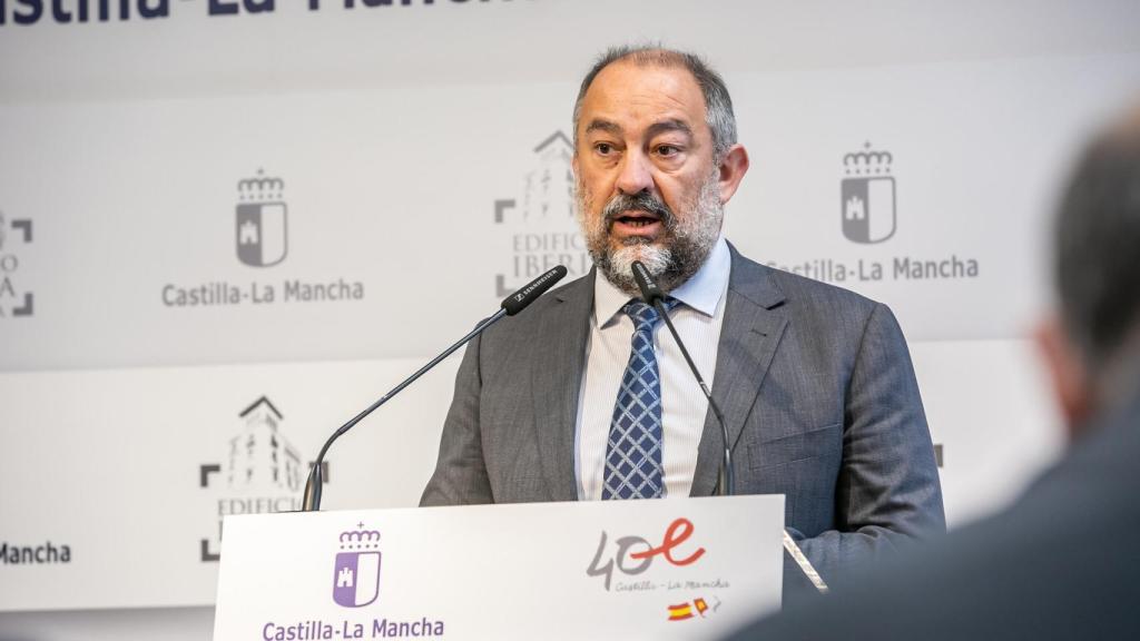 El rector Julián Garde, este miércoles en Cuenca