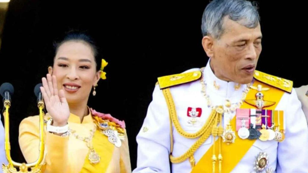 El Rey y la princesa, en un acto oficial de 2019.