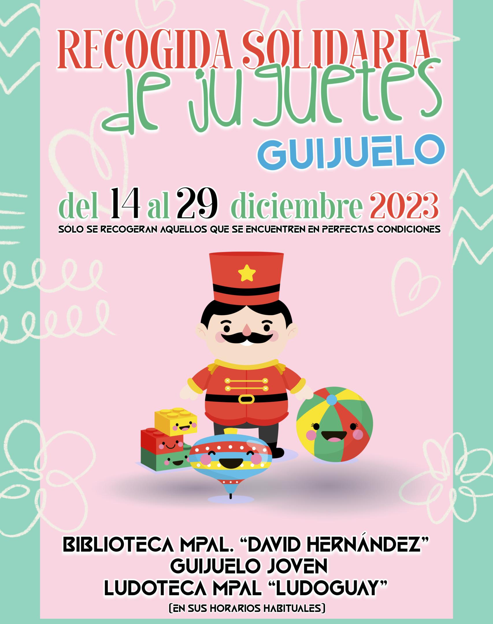 Recogida de juguetes en Guijuelo