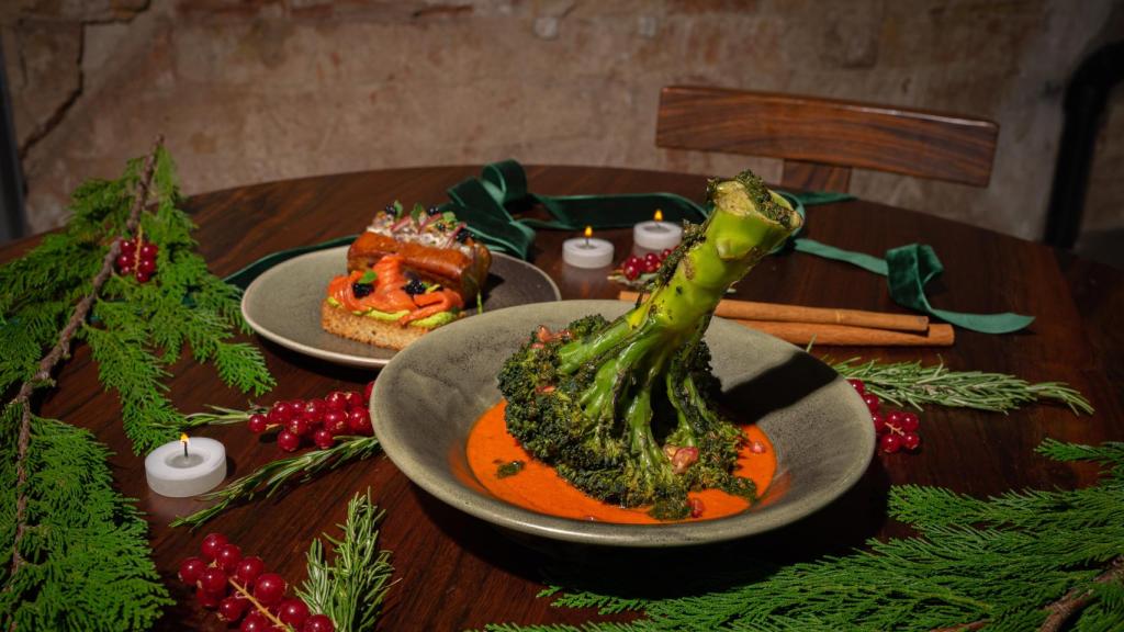 Los platos navideños de Flax & Kale.
