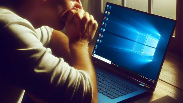 Fallo con un portátil Windows