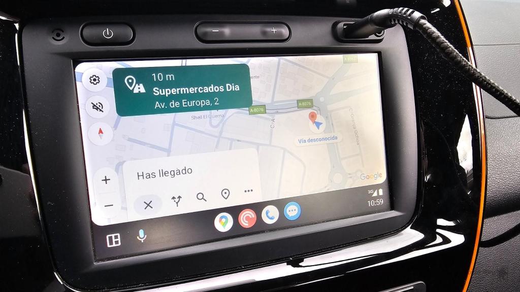 Google Maps en Android Auto