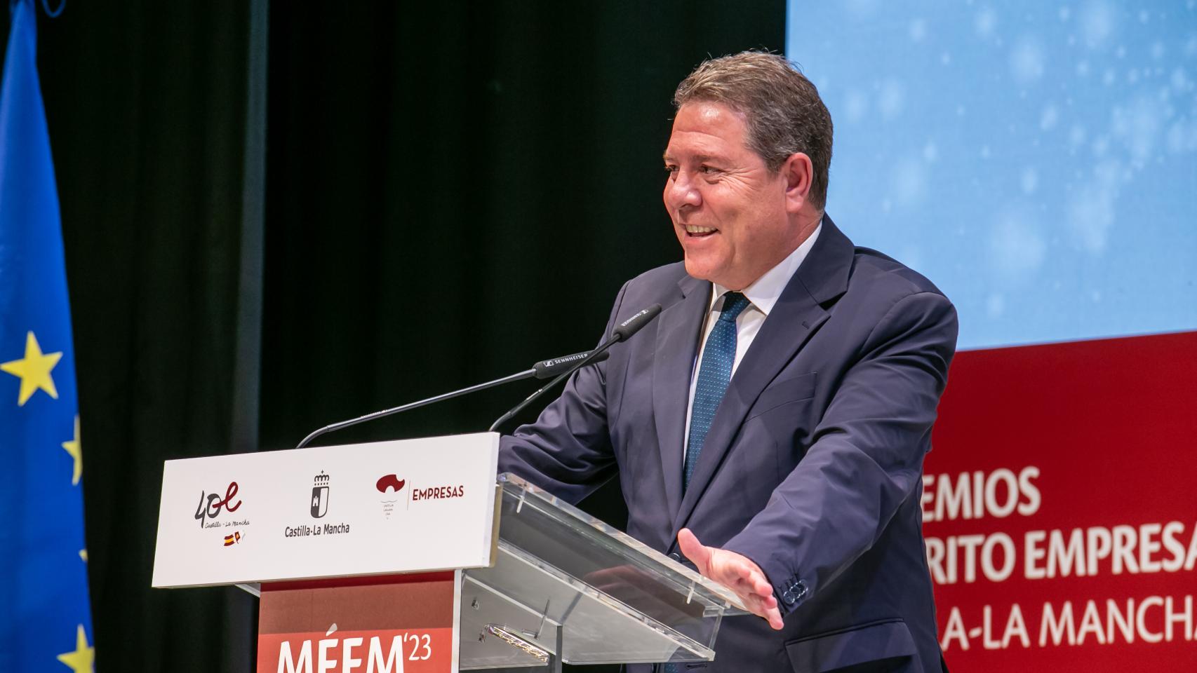 Emiliano García-Page, presidente de Castilla-La Mancha. Foto: JCCM.