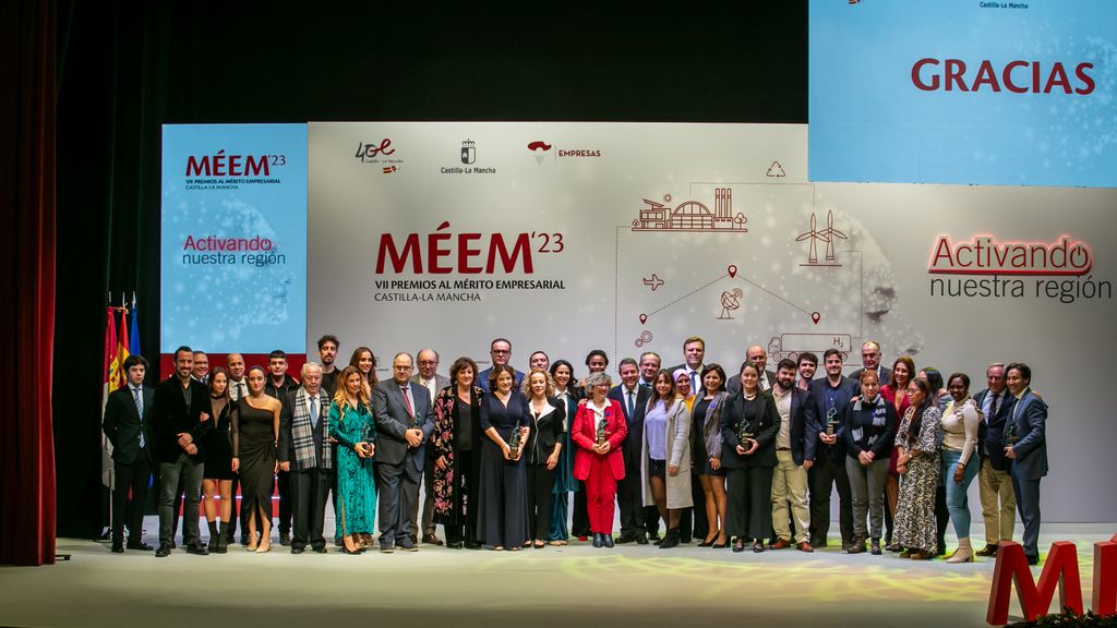 Premios al Mérito Empresarial 2023. Foto: JCCM.
