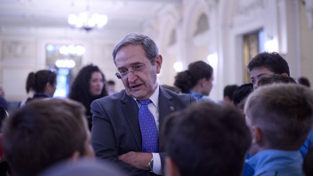 El presidente en funciones del Tribunal Supremo, Francisco Marín Castán, el pasado mes de octubre.