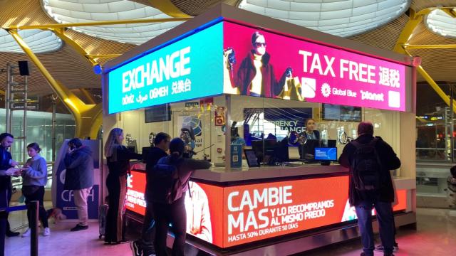Oficina de Global Exchange en Barajas