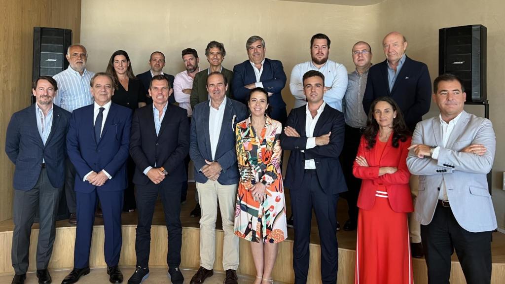 Representantes de la Asociación de Constructores y Promotores de Málaga.