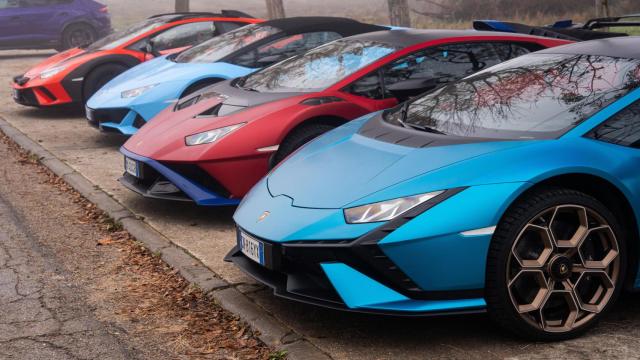 Gama del Lamborghini Huracán.