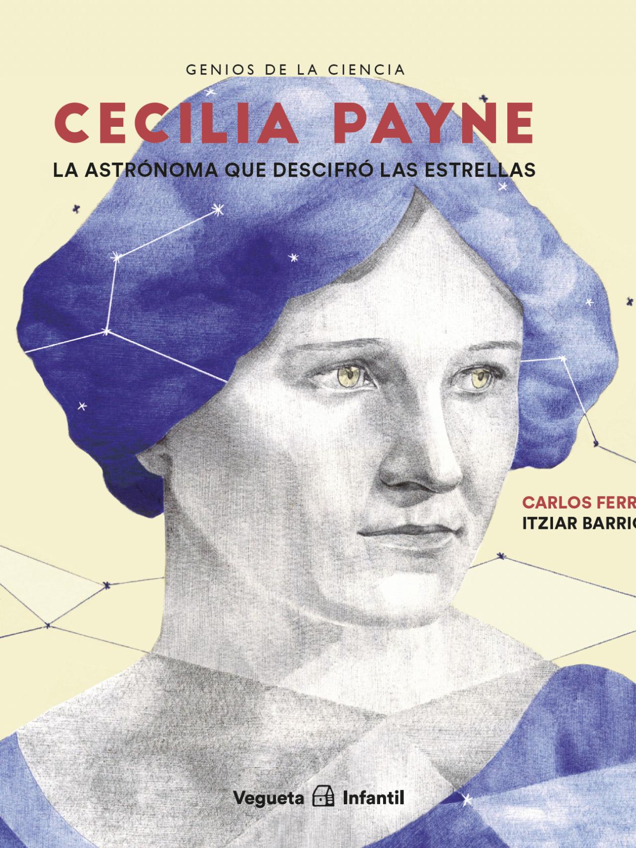 Portada de libro 'Cecilia Payne' de Vegueta Infantil.