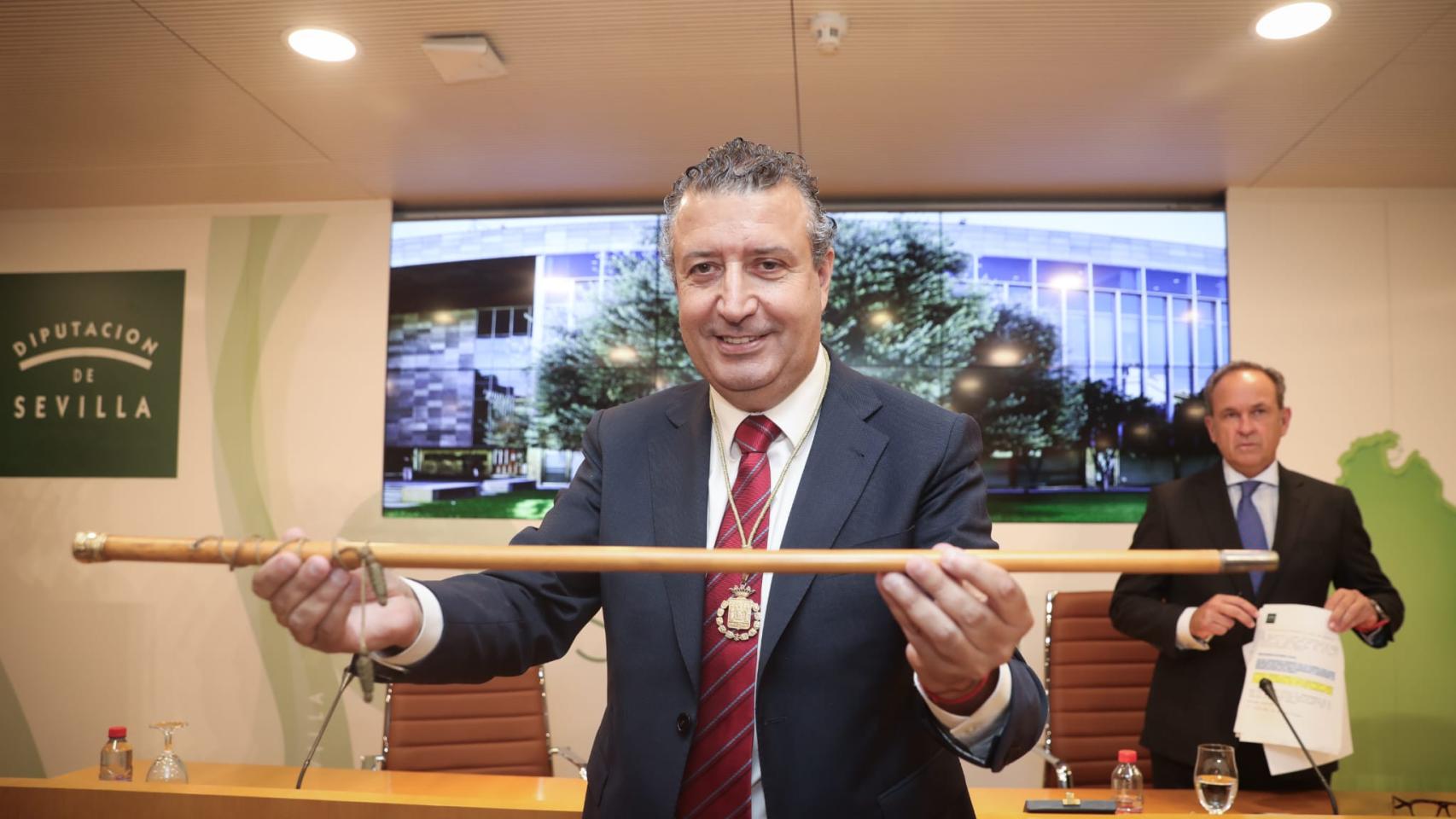 Javier Fernández, presidente de la Diputación de Sevilla y alcalde de La Rinconada.