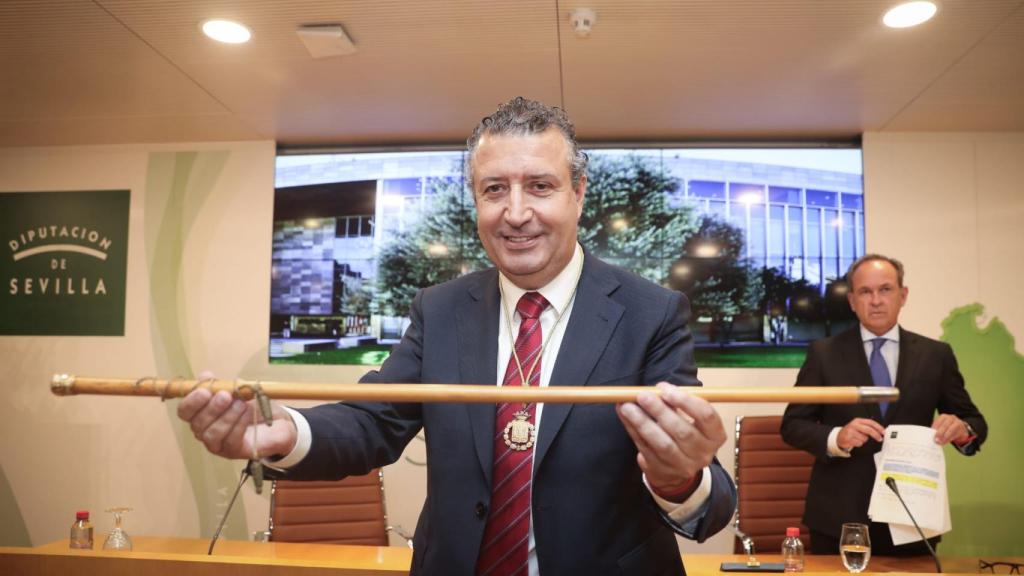 Javier Fernández, presidente de la Diputación de Sevilla y alcalde de La Rinconada.
