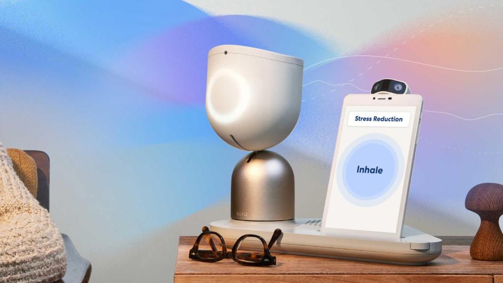 Robot ElliQ de Intuition Robotics.