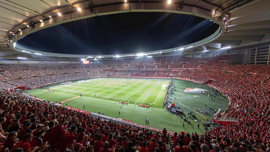 Imagen del Estadio de la Cartuja en una de las últimas finales de Copa del Rey disputadas allí