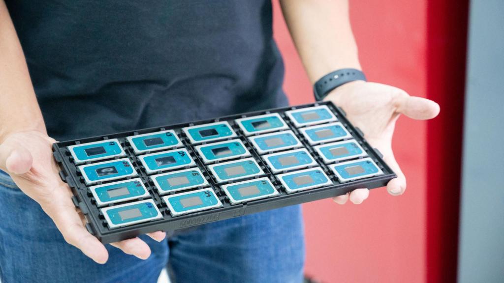 Conjunto de procesadores Intel Core Ultra.