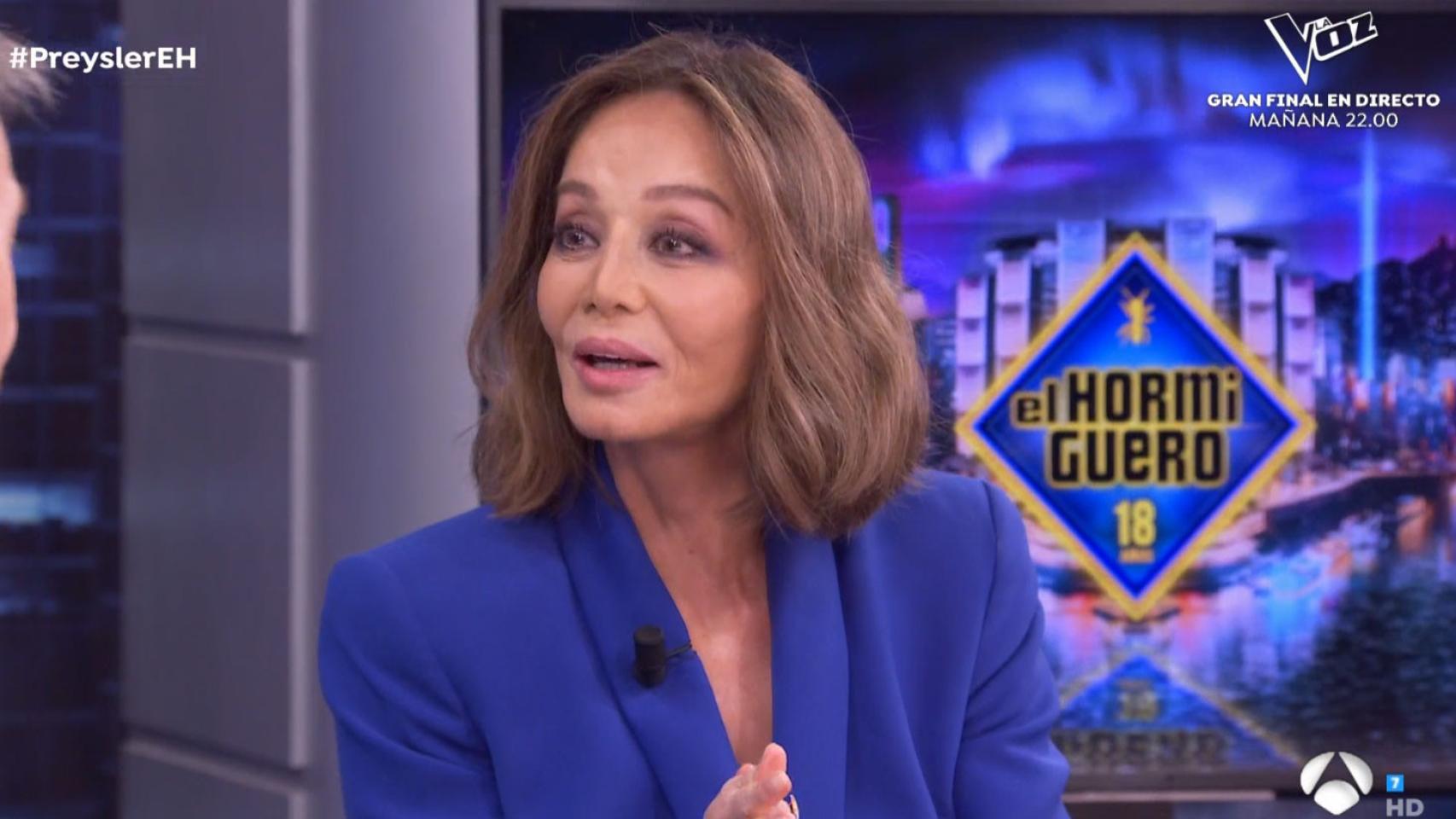 Isabel Preysler en ‘El Hormiguero’.
