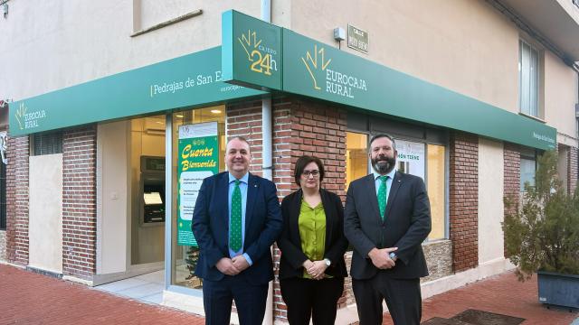 Nueva oficina de Eurocaja Rural en Pedrajas de San Esteban