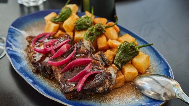 Un plato de la taberna PerretxiCo.
