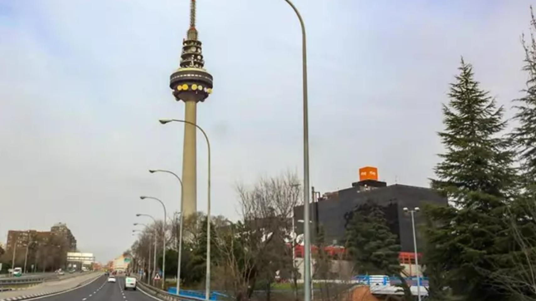 La sede de RTVE en Torrespaña, Madrid.