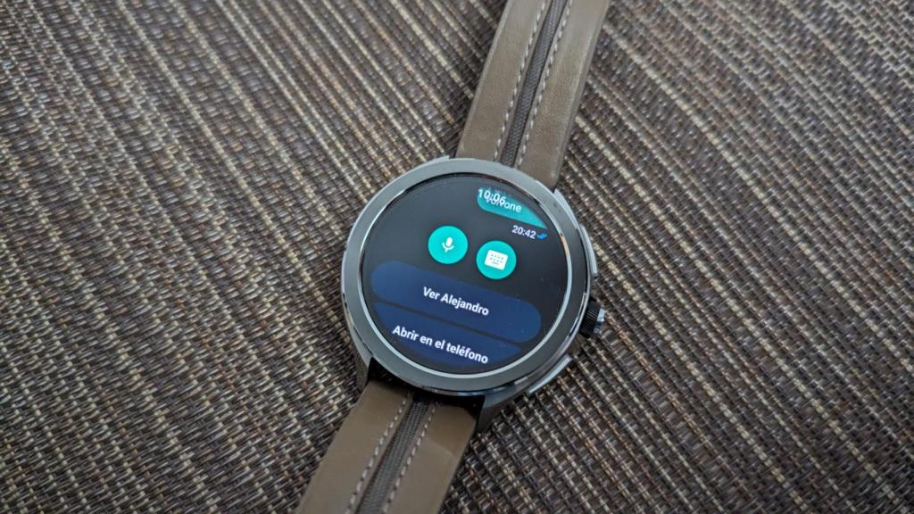 WhatsApp funciona en el Xiaomi Watch 2 Pro y permite enviar audios
