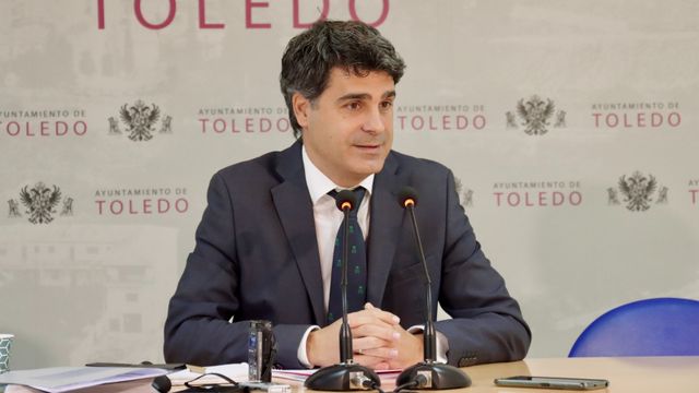 Juanjo Alcalde, portavoz del equipo de Gobierno en el Ayuntamiento de Toledo.